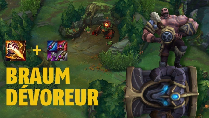 League of Legends : découvrez le nouveau pick OP, Braum jungle