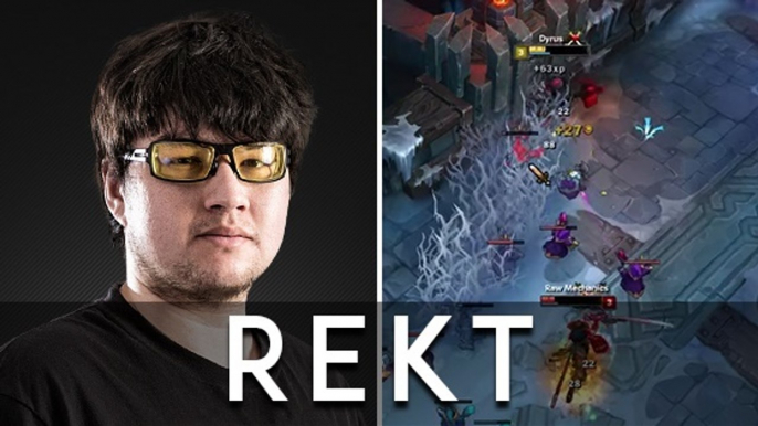 League of Legends : Dyrus se fait humilier par un joueur de niveau Gold