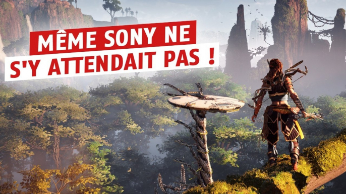 Horizon Zero Dawn : le jeu bat des records sur PS4