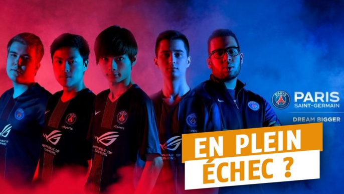 League of Legends : les résultats du PSG Esport sont très loin de ce que l'on attendait