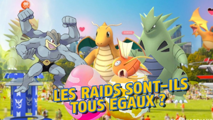 Pokémon Go : Les raids sont-ils équitablement répartis ?