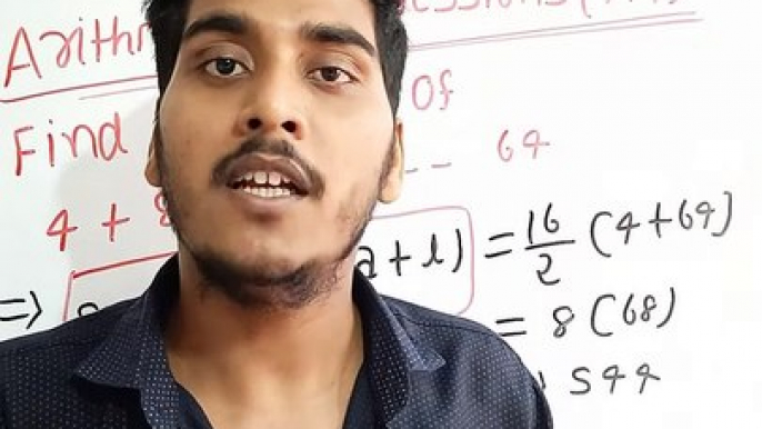 Arithmetic progression example | Arithmetic progression example in hindi | arithmetic progression example mathematical tool #cityclasses