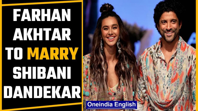 Farhan Akhtar to wed Shibani Dandekar on February 21, Javed Akhtar confirms | Oneindia News