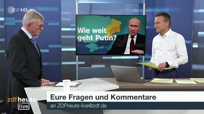 Russland-Ukraine-Konflikt Ex-Nato-General und Historiker über die Putin-Pläne  ZDFheute live