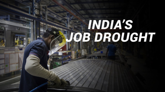 India’s World-Beating Growth Not Enough to End Deep Jobs Drought