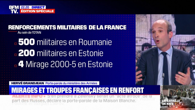 500 militaires en Roumanie, 200 en Estonie... le porte-parole du ministère des Armées détaille le plan de renforcement militaire de la France