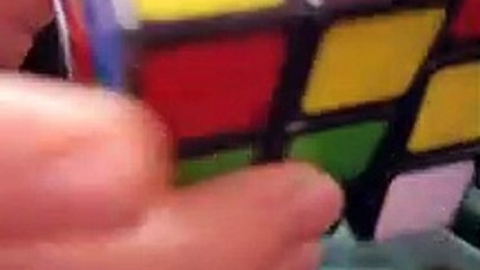 Me solving a Rubiks Cube cos why not?