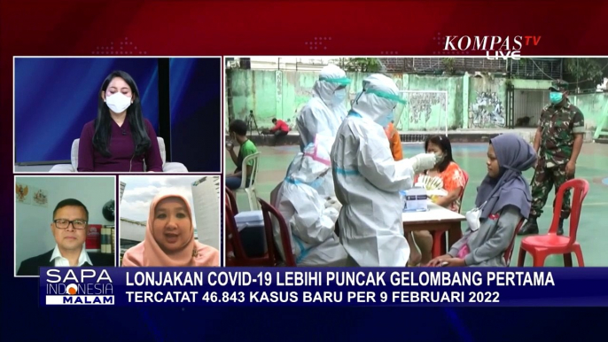 Semakin Parah, Satgas Covid-19 Sebut Lonjakan Covid-19 Lebihi Puncak Gelombang Pertama