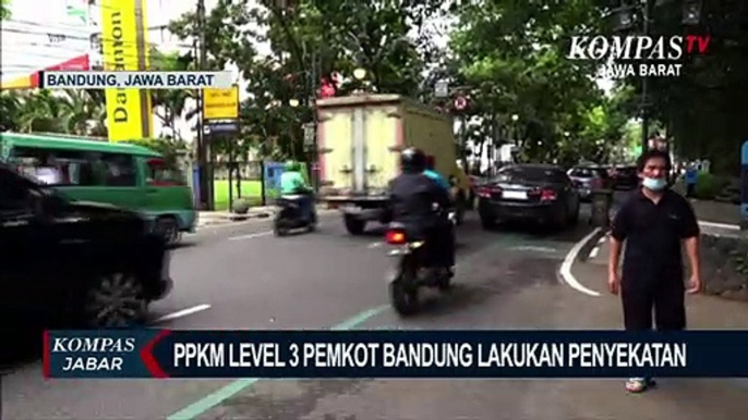 Bandung PPKM level 3! Ganjil genap lagi, penyekatan lagi