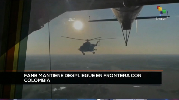 teleSUR Noticias 11:30 12-02: FANB mantiene  despliegue en frontera con Colombia