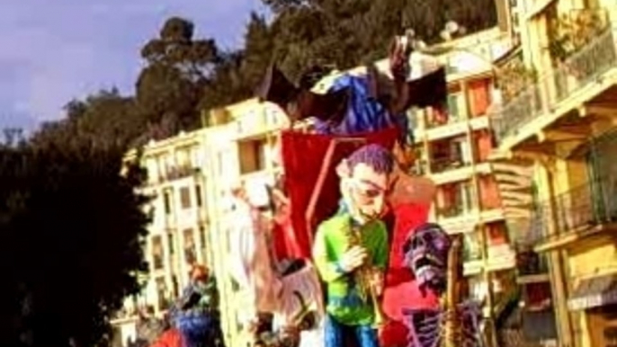 Les chares du carnaval de nice 2 mars 2008