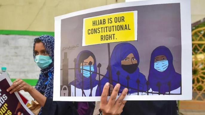 Hijab controversy fires in UP before second phase voting