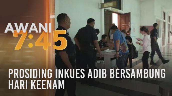 Prosiding inkues Adib bersambung hari keenam