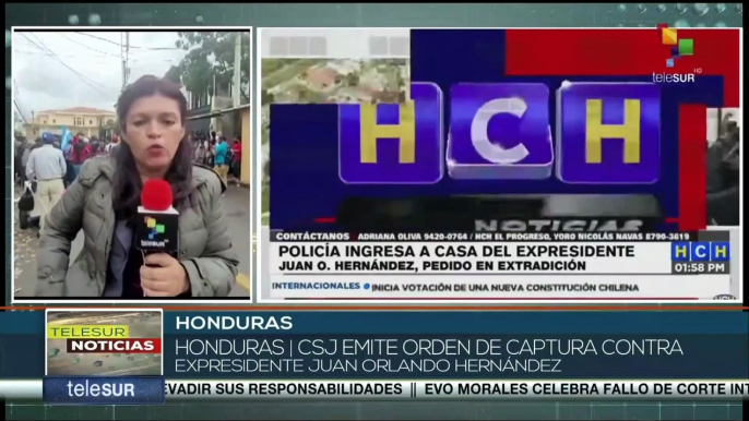 Honduras: CSJ emite orden de captura contra expresidente Juan Orlando Hernández a EE.UU.