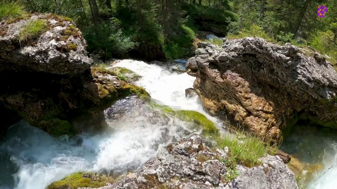 15 Minute Calming Healing  Waterfall Sounds  for Relaxation | Focus | Self-Esteem | Peaceful | Concentration | Deep Sleep | Slow | Focus | Meditation | Positive Energy