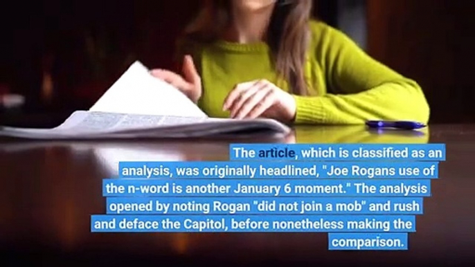 CNN vs Joe Rogan CNN's oddest and most incendiary Rogan attacks