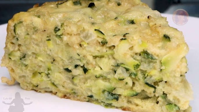 How To Make Quiche Without Oven | Crustless Zucchini Quiche | EASY RICE COOKER RECIPES | ASMR