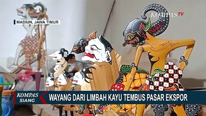 Tembus Ekspor! Kerajinan Wayang dari Limbah Kayu Berhasil Dilirik Jepang, Turki, & 9 Negara Lainnya