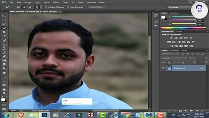 Face Retouch In Photoshop Urdu_Hindi |How To Retouch Skin Photoshop Tutorial 2022 #photoshop