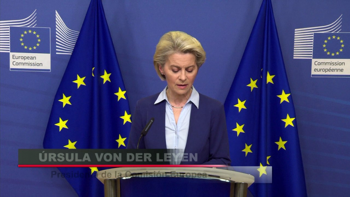 Von der Leyen anuncia sanciones a Rusia tras el reconocimiento de Donetsk y Lugansk