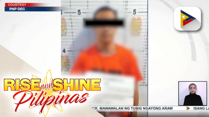 POLICE REPORT: Wanted drug suspect, huli sa manhunt ops sa Bacolod; 3 most wanted persons sa Nueva Ecija, arestado; Lider ng communist terrorist group, sumuko sa Samar