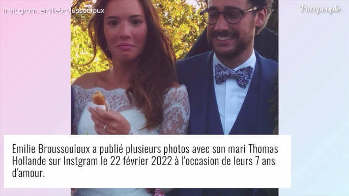 Thomas Hollande et Emilie Broussouloux, 7 ans d'amour : baiser passionné et photos intimes inédites