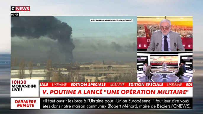 Opération militaire en Ukraine - Une habitante de Kiev témoigne en direct sur CNews: "C’est un peu le chaos. Il y a des bouchons dans les rues, les supermarchés sont vides" - VIDEO