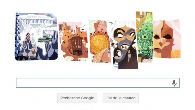 Antoni Gaudi : le Google Doodle célèbre le 161e anniversaire de l'architecte de la Sagrada Familia