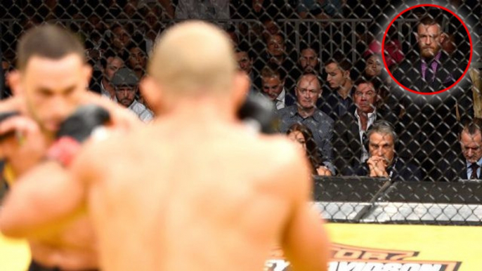 José Aldo provoque Conor McGregor après son combat contre Frankie Edgar à l'UFC 200