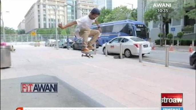 Fit AWANI 04 - Cabar KL Dragons, senaman cara Kit Mah & skateboarding Putrajaya