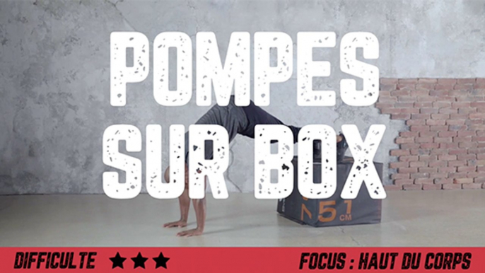 Exercice musculation : comment faire des pompes sur box pour renforcer vos pectoraux