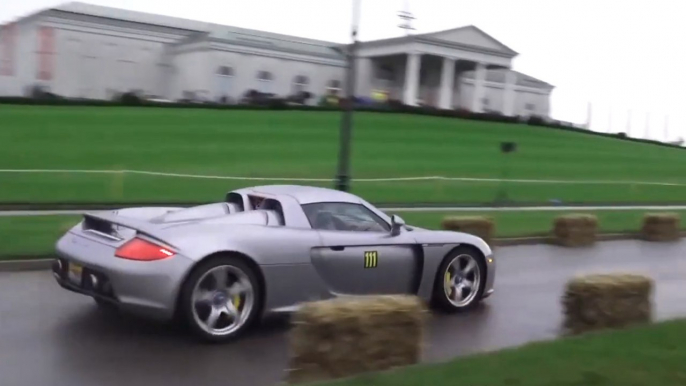 Le moteur de cette Porsche Carrera GT produit un son surpuissant