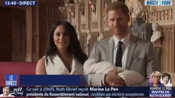 "Pas trop métis..." : le dérapage d'un invité de BFMTV sur le bébé de Meghan Markle et du prince Harry (VIDEO)