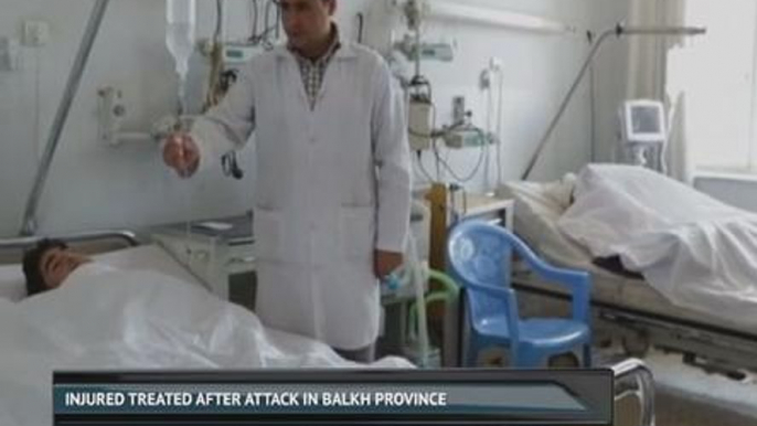 Injured treated after attack in Balkh province