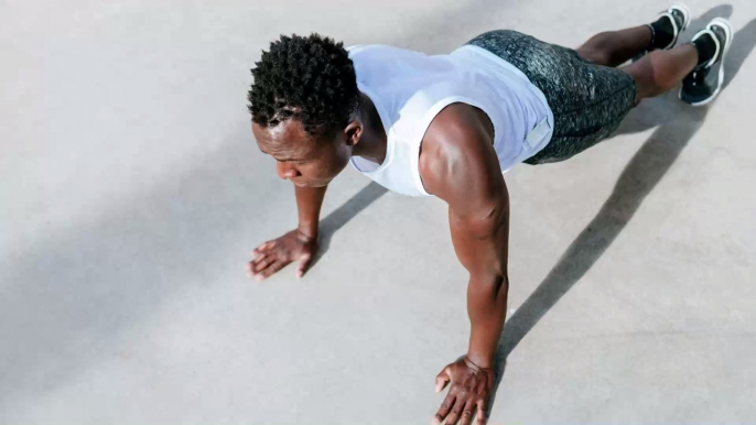 This is the proper way to do push-ups