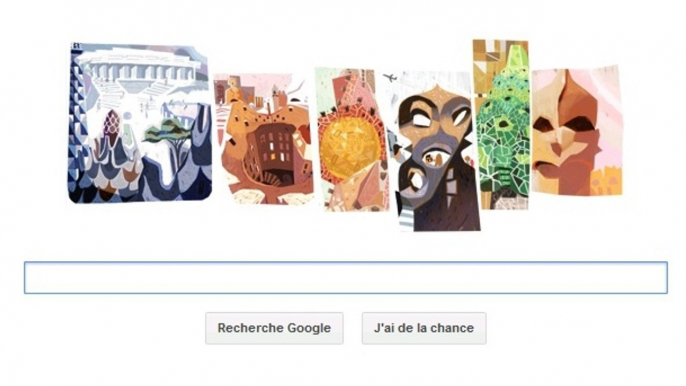 Antoni Gaudí : un google doodle pour les 161 ans du célèbre architecte de la Sagrada Família