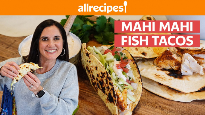 How to Make Fish Tacos Packed With Flavor | Easy Sheet Pan Mahi Mahi Tacos Recipe