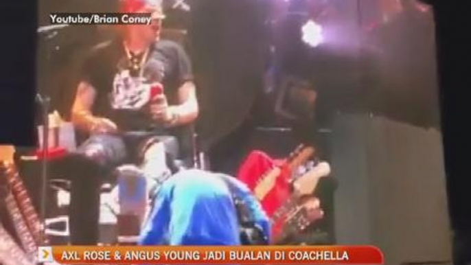 Axl Rose dan Angus Young jadi bualan di Coachella