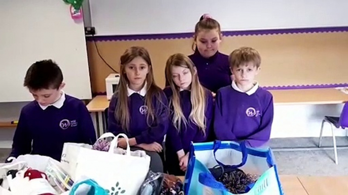 Hasting Hill Academy pupils' collection for refugees fleeing Ukraine