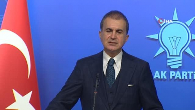 AK Parti Sözcüsü Çelik: "Türkiye-İsrail arasında Akdeniz'de yapılabilecek iş birlikleri konusunda kapsamlı bir dosyamız var"