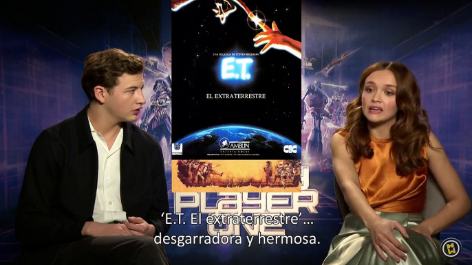 Ernest Cline, Olivia Cooke, Win Morisaki, Tye Sheridan, Lena Waithe Interview 3: Ready Player One