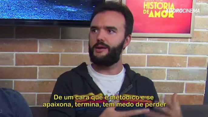 Talvez uma História de Amor Entrevista com Mateus Solano, Marco Luque e diretor Rodrigo Bernardo