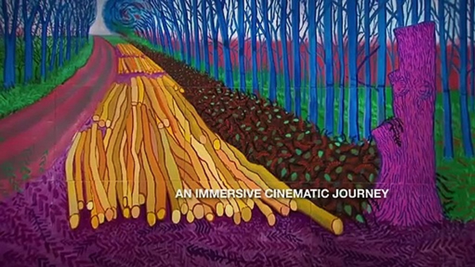 David Hockney in der Royal Academy of Arts Trailer (2) OV