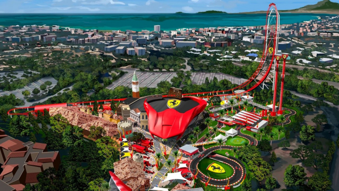 Ferrari Land : le premier parc à thème du constructeur italien débarque à Portaventura