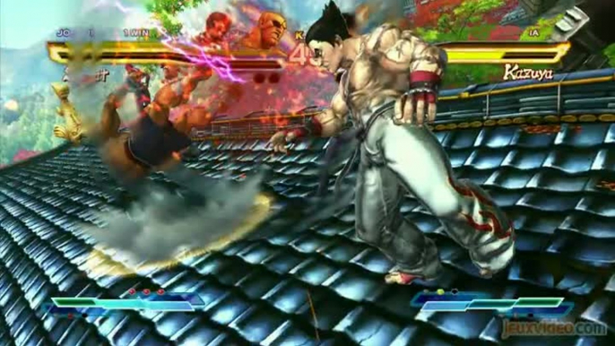 Street Fighter X Tekken : Sagat/Dhalsim vs Kazuya/Nina