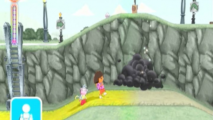 Dora Sauve le Royaume de Crystal : Un peu de jaune dans ce monde grisâtre