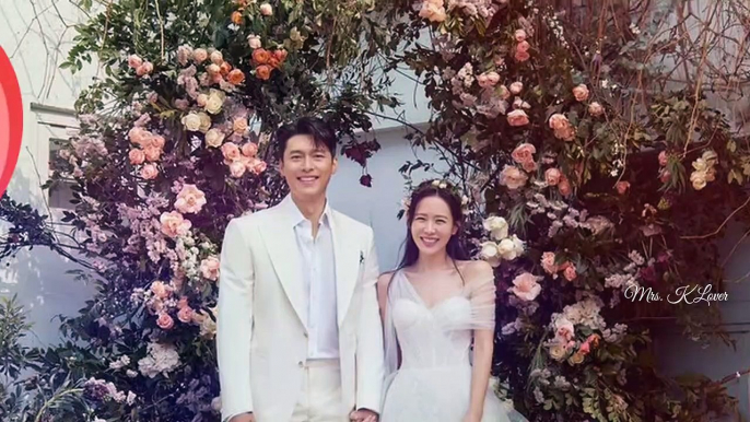 BREAKING NEWS- HYUN BIN AND SON YE-JIN'S WEDDING DAY I THEY LOOK SO HAPPY #fyp #binjinwedding