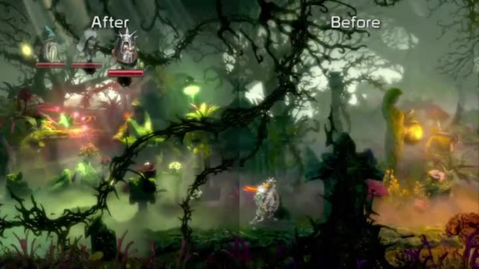 Trine 2 : Director's Cut : Mise à jour : Comparaison des graphismes