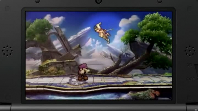 Super Smash Bros. for 3DS : Contrôle de l'espace et mouvements avec Makenshi