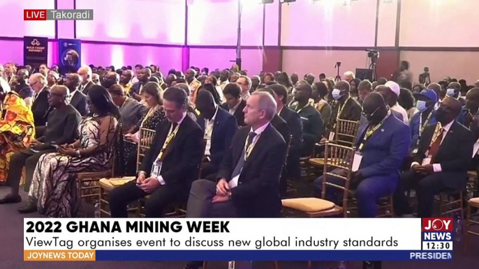 Live: Event by ViewTag Ghana Gold Expo Ltd. Focuses on global industry standards - Joy News (1-4-22)
